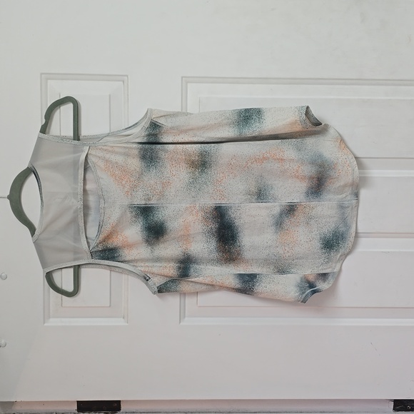 Lululemon Sculpt Tank TopSpray Camo Silver Blue Multi - Picture 6 of 12